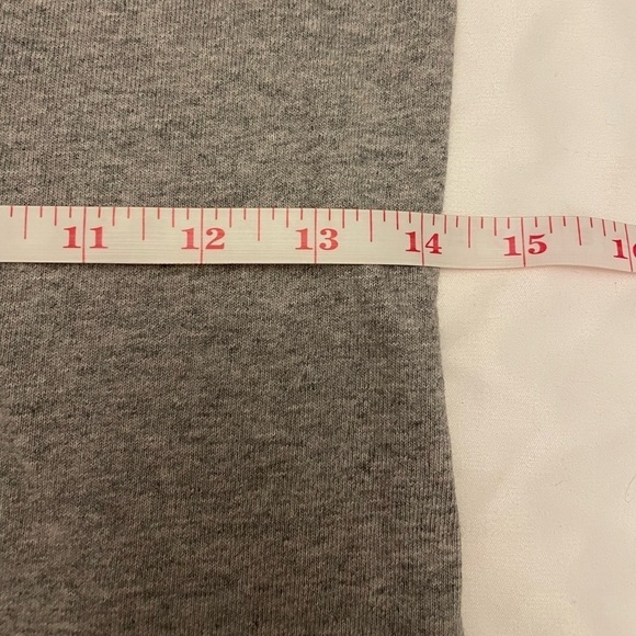 Rio of Stars size medium open shoulder gray long sleeve shirt - Picture 8 of 10